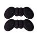 Gel Heel Cushion Inserts High Heel Shoe Pads Heel Grip Liner Insert (Black 6mm) Black 6mm
