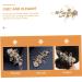 Beaupretty Gold Hair Pin Crystal Headgear vintage Zinc alloy temperament copper wire bride flower hairpin girls hairpin crystal headpiece women's hair s hairpin frosted side Hair - Buy Online on GoSupps.com