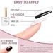 White Nail Polish - Milky White Gel Nail Polish - 15ml French Manicure Nail Polish - Clear Nude Soft Sheer White Gel Polish - White Nail Varnish for Women DIY French Manicure - Buy Online on GoSupps.com