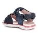 Geox Baby Girl's B Sandal Delhi 8.5 UK Navy