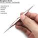 Nekoo Professional Facial Milia Removal Tool & Whitehead Extractor | High Grade Stainless Steel Double Ended Needle & Tweezers Kit for Blackhead & Acne Removal (S512IN-P) - Buy Online on GoSupps.com