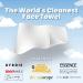 Clean Skin Club Clean Towels: World's 1st Acne-Fighting Biodegradable Face Towel, Dermatology Tested, Super Soft for Sensitive Skin - 25 Count Pack - Buy Online on GoSupps.com