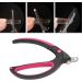 Stainless Steel Acrylic Nail Clipper Cuticle Nipper Silicone Handle Foxtail Dual Purpose Tip Trimmer Suitable for False Nails Acrylic Nails Gel Nails - Buy Online on GoSupps.com