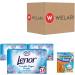 Lenor 3 x 34 pack Tumble Dryer Sheets Bundled with Dehumidifier Bag (1 sashet) Fresh Laundry Fragrance Spring Blue Clothes Washing Scent (102sheets) (3pack) - Buy Online on GoSupps.com