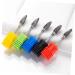 HAPINARY Nail Polisher Nail Bit Professional Drill Bits Cuticle Nail Drill Bit Safety Bits for Nail Drill Nail Tools Drill Bits for Nails Multipurpose Substitute Tungsten Steel Alloy 7x1.3cm As Shown 4 - Buy Online on GoSupps.com
