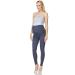 SOFTSAIL Maternity Leggings Pregnancy Pants Cotton Trousers with Belly Support Over Bump High Waisted Stretchy Soft Women Maternity Clothes Pregnancy Wear 18 Denim