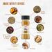 Aga's Wholesome Curry Powder 100g Made with 11 Spices All Natural Salt Free MSG Free Mild Plant Based West African - Nigerian Style Curry Powder Gluten Free Vegan Non-Irradiated GMO Free - Buy Online on GoSupps.com