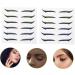 FOMIYES Glitter Eyeshadow 36 Pairs Glitter Eyeliner Makeup Stickers Tool Stickers Eye Skin Sticker Applique Double Eyelid Miss - Buy Online on GoSupps.com