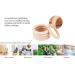 Buy 10 Natural Wood Baby Bite Rings | Smooth Teething Toys for Gums | Multi-Purpose Body Care - Buy Online on GoSupps.com