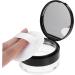 Didiseaon 2pcs Powder Puff Case Loose Powder Compact Powder Makeup Jar With Puff Blusher Velvet Reusable Black 1 g (Pack of 1) Blackx2pcs - Buy Online on GoSupps.com