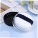 FOMIYES Powder Puff Case Cosmetic Powder Containers Black Cosmetic Containers Makeup Containers - Buy Online on GoSupps.com