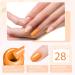 27-Piece Gel Nail Polish Set | Red Blue Yellow Purple Orange Mint Green Glitter UV Gel Nail Polish | Base and Top Coat Included | Matte Top Coat | Long-Lasting Nail Polish Set - Buy Online on GoSupps.com
