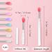 Unaone Silicone Lip Brushes - 8 PCS Makeup Beauty Lipstick Applicator Brushes with Cap - Multi-colored - Buy Online on GoSupps.com