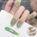 Green Nail Polish Nail Varnish Long Lasting Matcha Green Nail Varnish Water-based Quick Dry Summer Nail Gel Chip Resistant Colored Nail Polish for DIY Nail Art No Need Cure - Buy Online on GoSupps.com