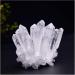 Natural Crystal Rough Crystal Cluster 300g-700g Natural Rare White Quartz Crystal Cluster Specimen (Size : 400g-500g) - Buy Online on GoSupps.com