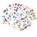 Manicure Adhesive Holographic DIY 3D Butterfly-shapeNail Decals Nail Art Nail Stickers