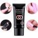 lagunamoon Poly Gel Nail Extension Kit - UV LED Gel Polish Set for Manicure - No Wipe Top Coat, Base Coat, Slip Solution - Xmas Gift - Soft Coral - Buy Online on GoSupps.com