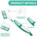 Ergonomic Toothbrush Set - 4 Pieces Denture & Braces Cleaning Brush Heads | Portable & Double Angle Design for Optimal Dental Care - Buy Online on GoSupps.com
