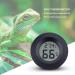 POPETPOP 2PCS Digital Reptile Thermometer and Hygrometer Round Humidity Meter for Lizard Spider Tortoise Terrarium Tank (Black) - Buy Online on GoSupps.com
