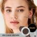 evpct 2Pcs Eyebrows Gel Pomade Set | Long-lasting Waterproof Eyebrow Kit with Dual-ended Brush | Dark Brown 04 - Buy Online on GoSupps.com