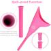 Rquite Female Urination Device - Portable Silicone Funnel for Women to Stand and Pee - Ideal for Travel, Camping, Hiking - Includes Carrying Bag (2 Packs, Pink & Purple) - Buy Online on GoSupps.com