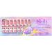 Manicure Press on Nails for Home | -Adhesive Trendy False Nails with White French Tips | False Nails Accessories for Dating Gathering Wedding Home Traveling Pochy 03 - Buy Online on GoSupps.com