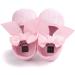 LACOFIA Baby Girls Christening Shoes - Anti-Slip Soft Sole Prewalkers (6-12 Months) - Pink - Buy Online on GoSupps.com