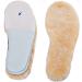 ABUSA Women's Sheepskin Insoles - Premium Wool Fur Fleece Inserts (Size 8) - Cozy & Fluffy 1 Pack - Buy Online on GoSupps.com