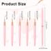 Nail Art Liner Brushes Set - 5Pcs Painting, Dotting, and Detailing Tools for Fine Nail Art Designs in Pink - Buy Online on GoSupps.com