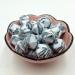 50pcs 14mm Silicone Icosahedron Pearl Beads in Zebra - DIY Mom Necklace Making Accessory - Buy Online on GoSupps.com