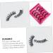 Angoily 120 Pairs Fake Eyelashes Dense Eyelash Eyelashes Extension Supplies Magnetic Eyelash False Lashes Fluffy Eyelash Fake Lash A539 Transparent Stem Set Transparent Stalk Handmade Hair - Buy Online on GoSupps.com