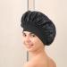 Sleeping Hair Towel Satin Hair Towel Tweezers Towel - Satin Hair Towel for Women Quick Drying Hair Turban Protective Frizz-resistant Satin Towel Suitable for Most black - Buy Online on GoSupps.com