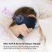 Sleep Mask Headphones Wireless 5.3 | Light Blocking Eye Mask for Travel Meditation & Naps - 16+ Hours Battery Life - Buy Online on GoSupps.com