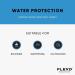 Flexd Freestyle Waterproof Sensor Covers for Libre 2 & 3 (30 Pcs) - Black Oval Design - CGM Adhesive Patches - Pack of 30 - Buy Online on GoSupps.com