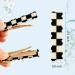 Whaline 14Pcs White Black Checker Hair Clips - No Bend, No Crease Wave Geometric Duckbill Clip for Girls, Women, Toddlers - Korean Styling Barrettes - Buy Online on GoSupps.com
