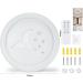 Anten Moonpie 24W LED Ceiling Lamp for Children's Room - Dimmable Remote Control 30cm Flat Design Adjustable 3000-6500K - International Shipping Available - Buy Online on GoSupps.com