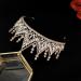 Minkissy Baroque Wedding Crown | Bridal Crystal Headpiece | Elegant Princess Hair Accessories - Buy Online on GoSupps.com