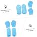 HAPINARY Toeless Gel Socks Moisturizing Heel Socks Gel Heel Sleeves Boho Alligator Hair Clips Moisturizing Gel Gloves Cosmetology Kit Moisturizing Gloves Spa Gel Socks Hand - Buy Online on GoSupps.com