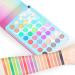 Eyeshadow Palette Long Lasting Waterproof Eye Shadow 121-Colors | All-in-1 Board Matte Eye Shadow Pearlescent Nude Makeup Palette Eyes Cosmetic - Buy Online on GoSupps.com