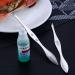 Alloy Steel Pliers Multi-Purpose Stainless Crab Eating Fork Tool Kitchen Dining & Bar Fingernail Scrub Brush Hard Bristles (Silver One Size) Silver One Size - Buy Online on GoSupps.com
