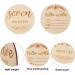 WAIZHIUA 24Pcs Baby Monthly Milestone Cards - Double Sided Wooden Prop for Newborn Photography, Baby Shower, Pregnancy Journey - 10cm Round Cards - Birth Announcement (12 Months) - Buy Online on GoSupps.com