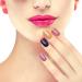 MWoot 8 Sheet Monochrome Nail Stickers with Files | DIY Nail Art & Fashion Decor | Self-Adhesive Manicure Stickers - Buy Online on GoSupps.com