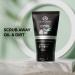 Buy The Man Company Natural Charcoal Face Scrub | Exfoliating & Detox | Anti Acne Blackhead Removal | 3.5 Oz Shipping Worldwide - Buy Online on GoSupps.com