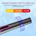 Cordless Automatic Hair Curler with LCD Display and Timer - Rechargeable Curling Iron with Auto Shut-Off (Black) - Buy Online on GoSupps.com
