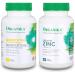 Organika Quercetin with Bromelain (60 tabs) + Organika Chelated Zinc (45 tabs) | Immune System Support Bundle 60 count (Pack of 1) Nutritional Supplement+Organika Chelated Zinc