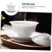 Alipis 1 Set Household Ceramics Coffee Drinking Tea Kung Saucer Office Retro Chinese Kitchen Style Home - Buy Online on GoSupps.com