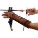 Nachvorn Handmade Brown Leather Arm Guard Bow Shooting Glove - Left Hand - Buy Online on GoSupps.com