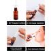 Furuising 6 Pack 30ml Glass Nasal Spray Bottles - Reusable Brown Empty Spray Bottles with Labels Nozzles & Funnel for Perfume Essential Oils & Saline Solution - Buy Online on GoSupps.com