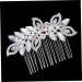 DOITOOL Goody Hair Womens Hair Accessories Pearl Hair Accessories Rhinestone Hair Accessories Gold Tiara Rhinestone Headpiece Bridal Headpieces for Wedding Gold Hair Clips Alloy Comb Bride - Buy Online on GoSupps.com