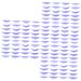 Didiseaon 60 Pairs Eyelash Silicone Patch Eyelash Perming Shield Pads Eyelash Curling Gasket Lash Lift Pink Eyelash Curler Pink Suit Eyelash Perming Pads Washers Purple Silicone Gasket Curly